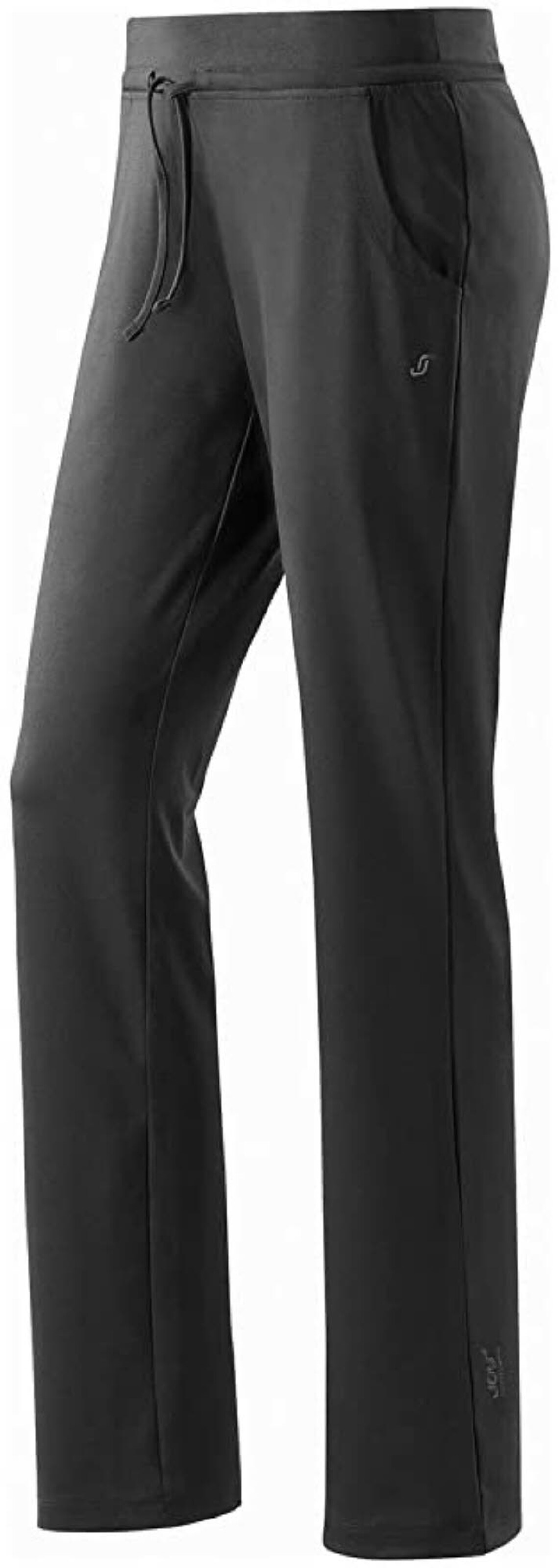 JOY SPORTSWEAR Tapered Sporthose 'Nela' in Schwarz: Vorderseite