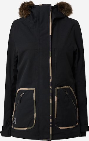 BILLABONG Athletic Jacket 'INTO THE FOREST' in Black: front