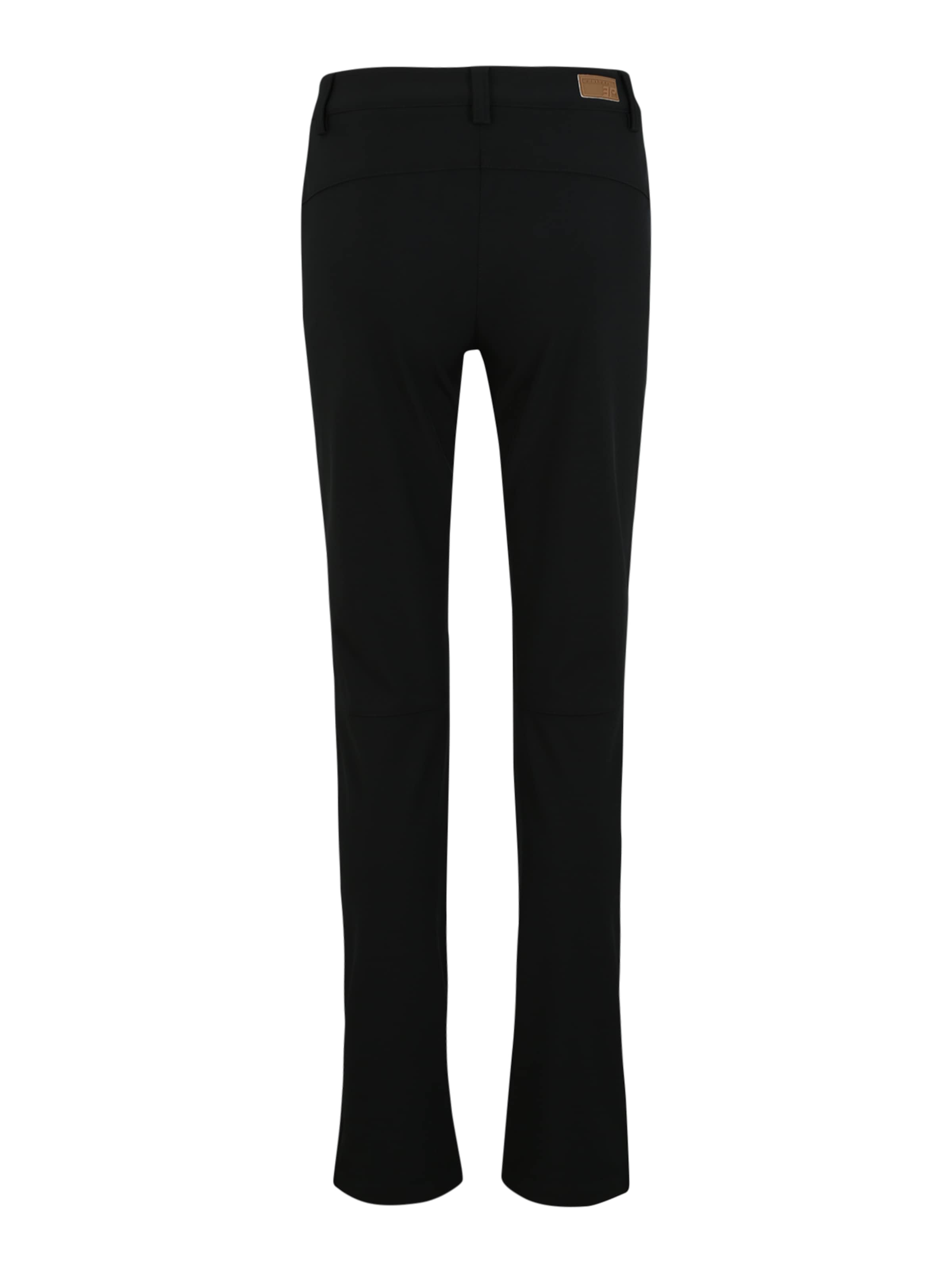 ICEPEAK regular Udendørs bukser 'Argonia' i sort