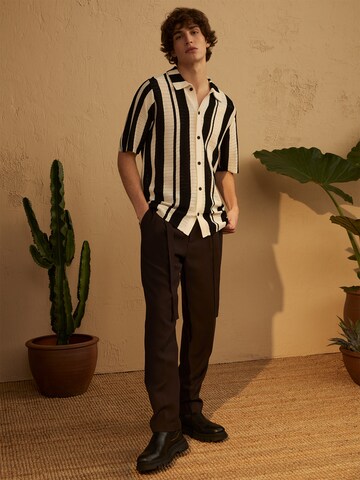 Cool Striped Knit Look by GMK Men