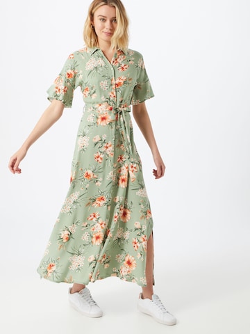 Trendyol Shirt dress in Green: front