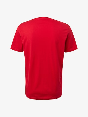 TOM TAILOR T-Shirt in Rot