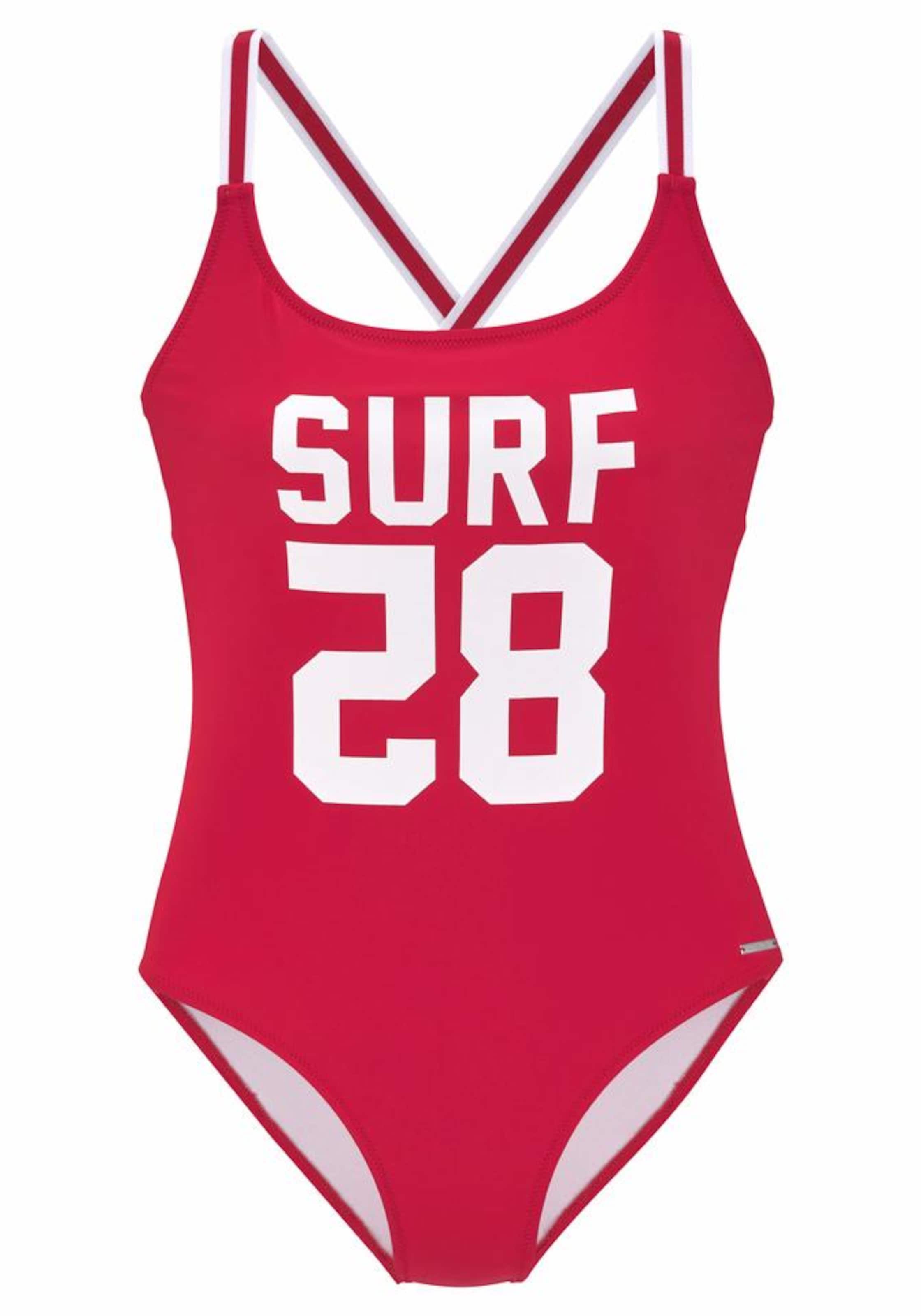 CHIEMSEE - Badeanzug in rot