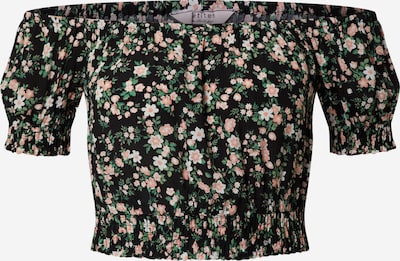 Bluză Miss Selfridge Petite pe verde / roz pal / negru / alb, Vizualizare produs