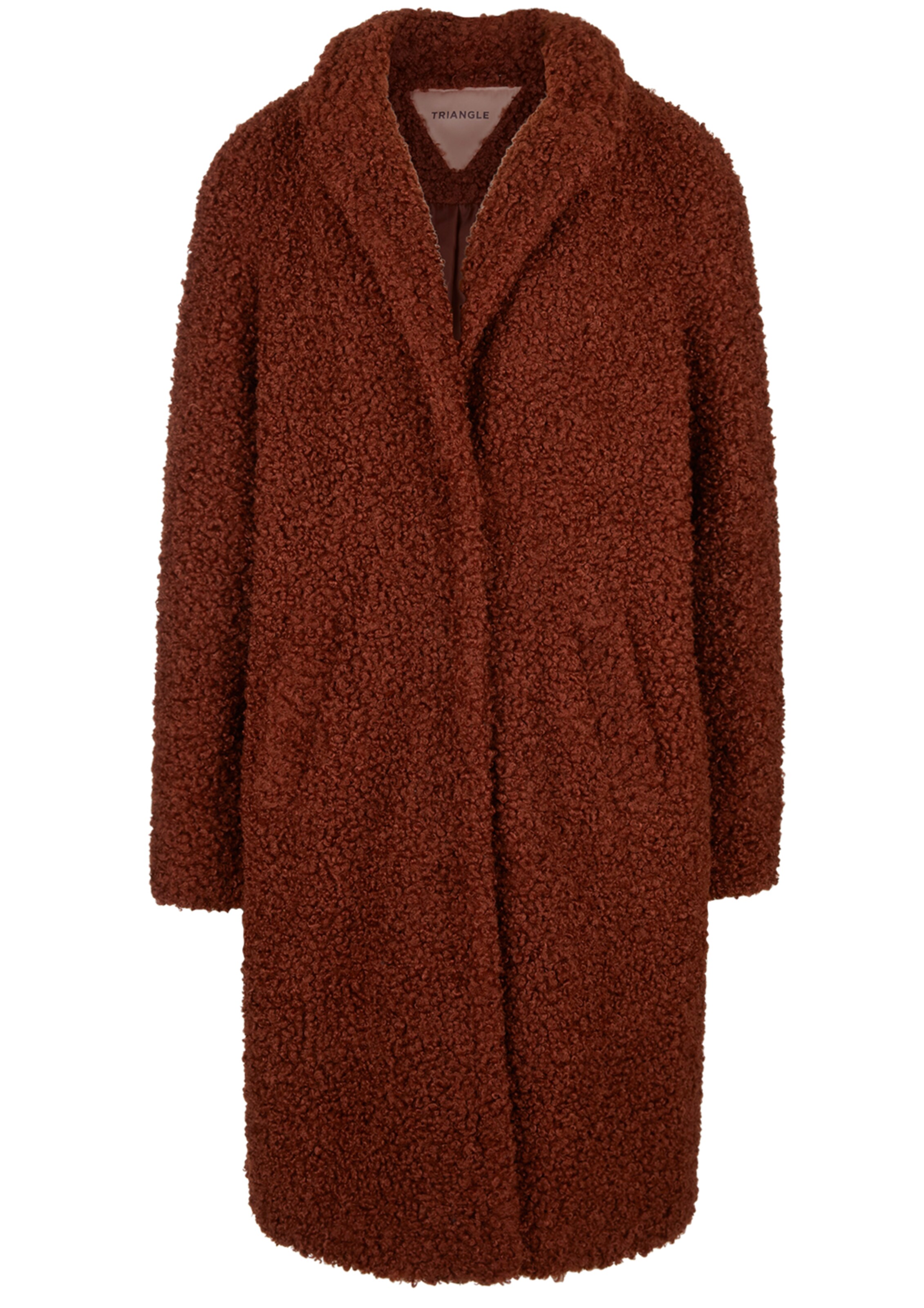 TRIANGLE - Tussenmantel in de kleur Oker