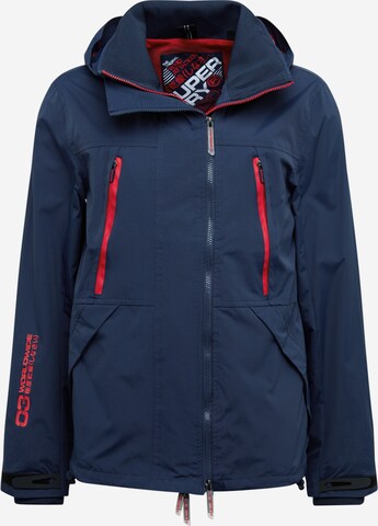 Coupe regular Veste mi-saison 'Tech Attacker' Superdry en bleu : devant