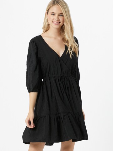 Robe 'JAINSLEY' OBJECT en noir : devant