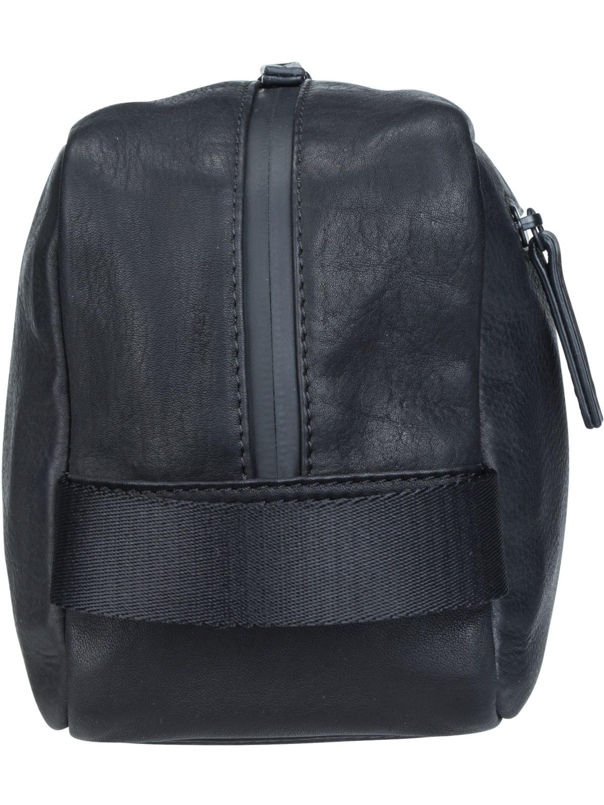 LEONHARD HEYDEN Toilettas 'Den Haag' in Zwart