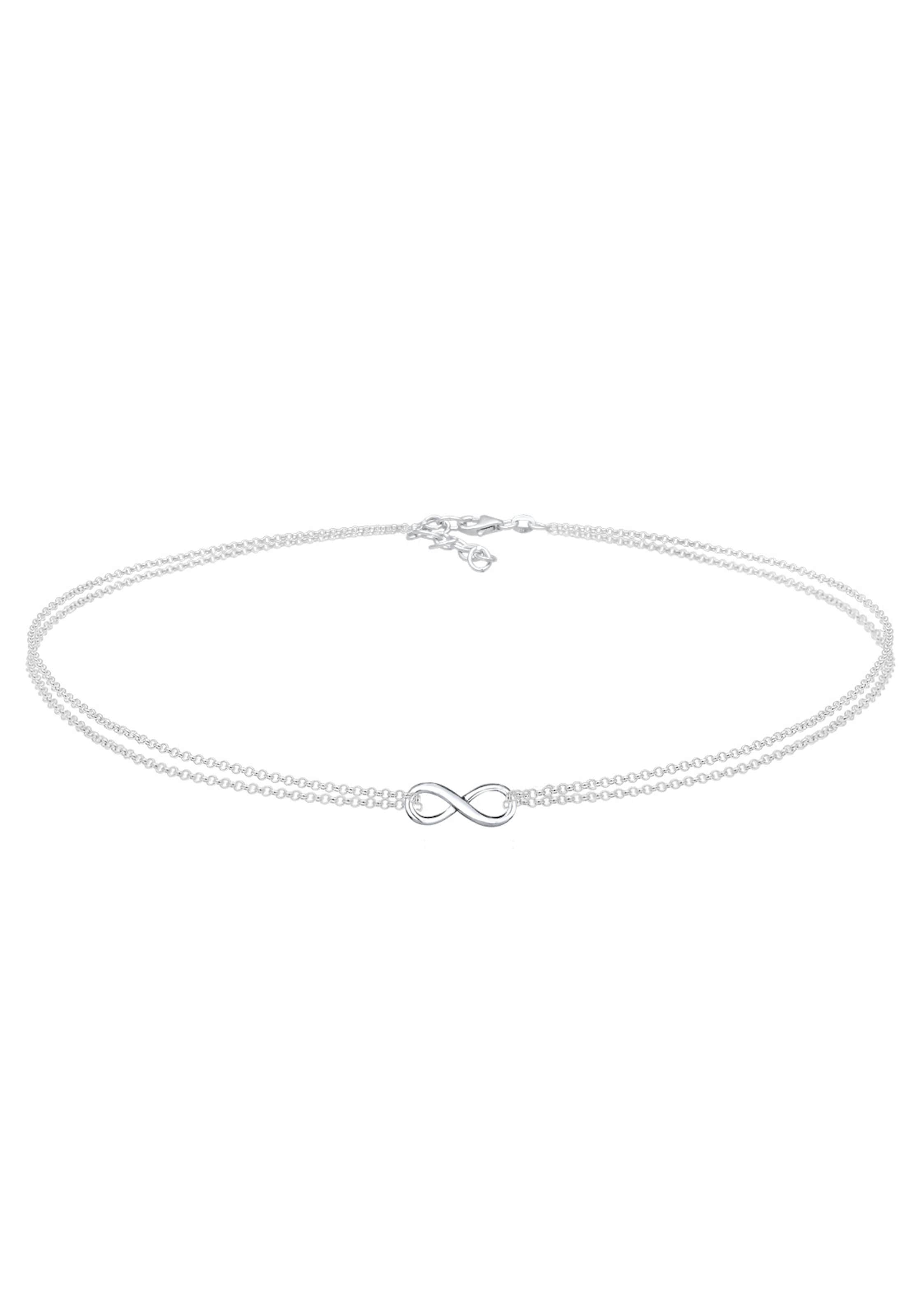 ELLI Lánc - ezüst: elől