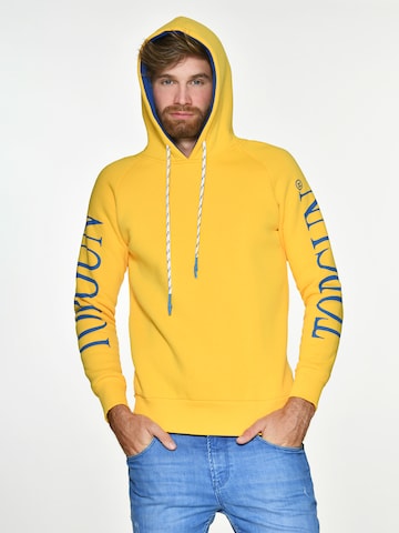 TOP GUN Sweatshirt 'Sunshine' in Gelb: predná strana