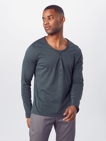 Key Largo Regular fit Shirt 'Ginger' in Groen: voorkant