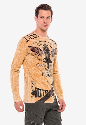 CIPO & BAXX Shirt in Bruin
