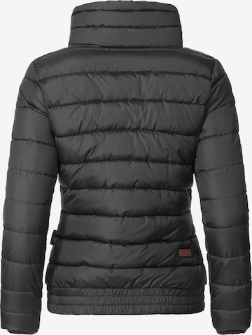 MARIKOO Steppjacke 'Poison' in Schwarz