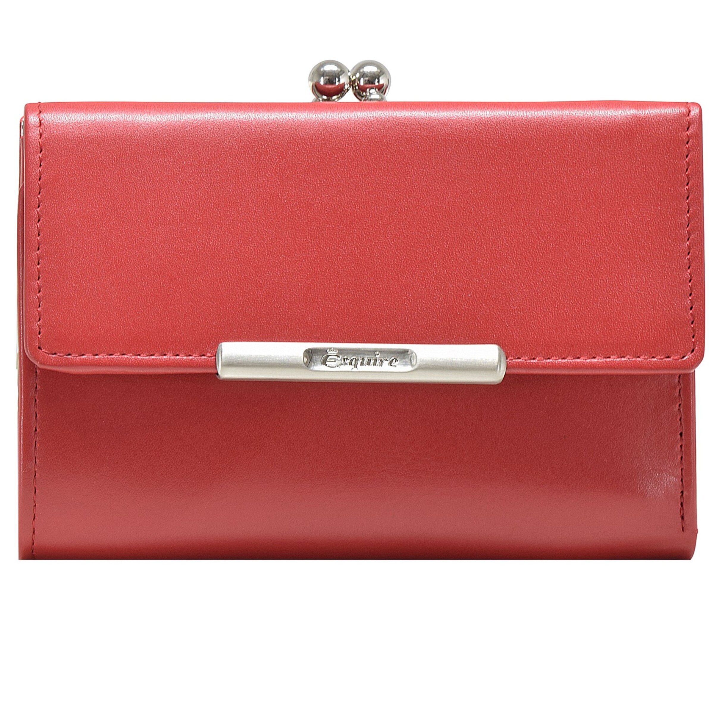 Portamonete 'Helena' di Esquire in rosso: frontale