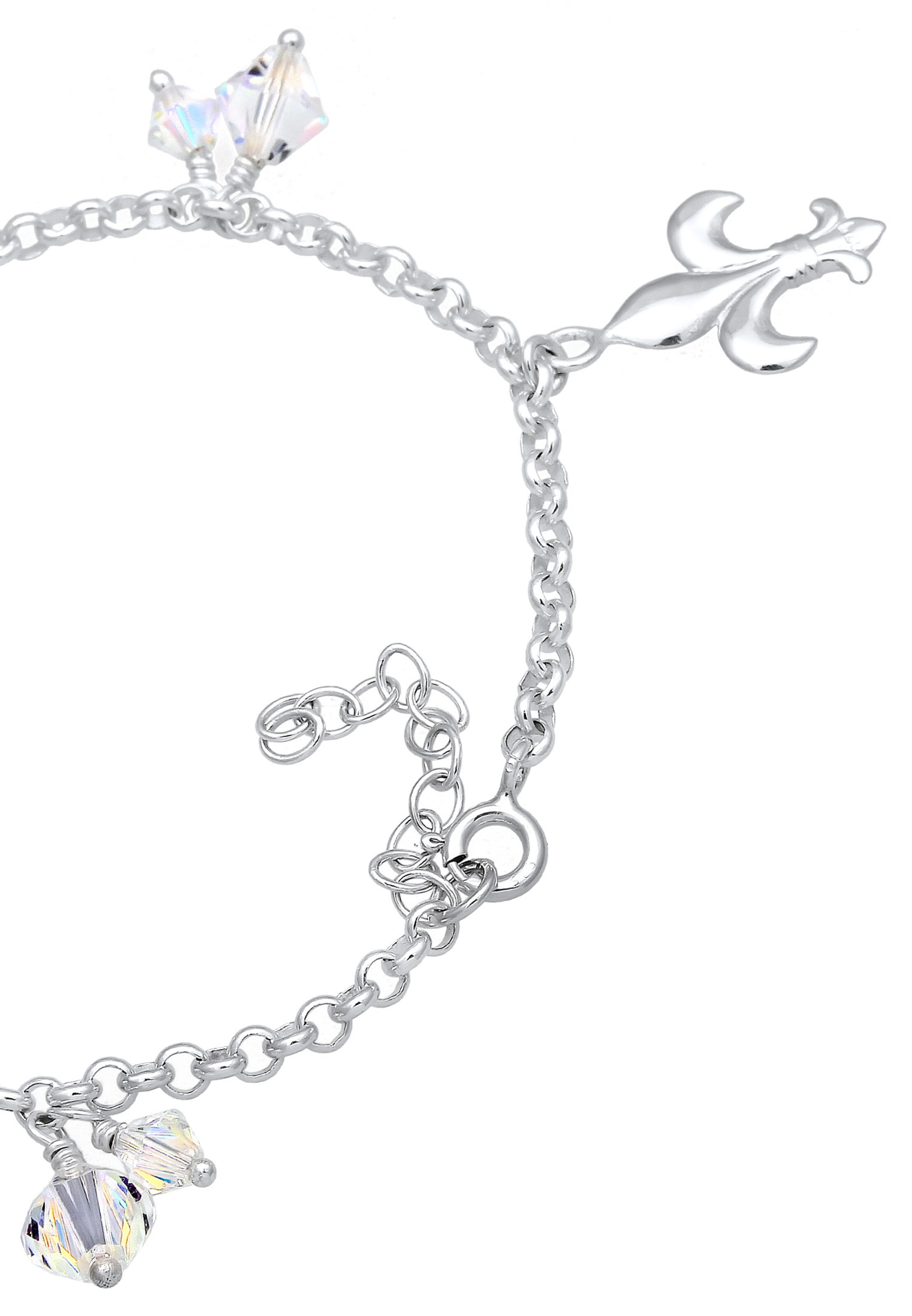 Nenalina Bettelarmband 'Engel, Flügel' in Silber