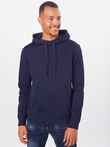 Sweat-shirt 'Premium Core' G-Star RAW en bleu : devant