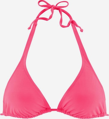 Triangolo Top per bikini di BUFFALO in rosa: frontale