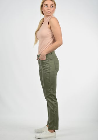 DESIRES Slimfit Straight-Jeans 'Elbja' in Grün