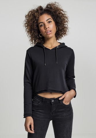 Urban Classics Sweatshirt in Black: front