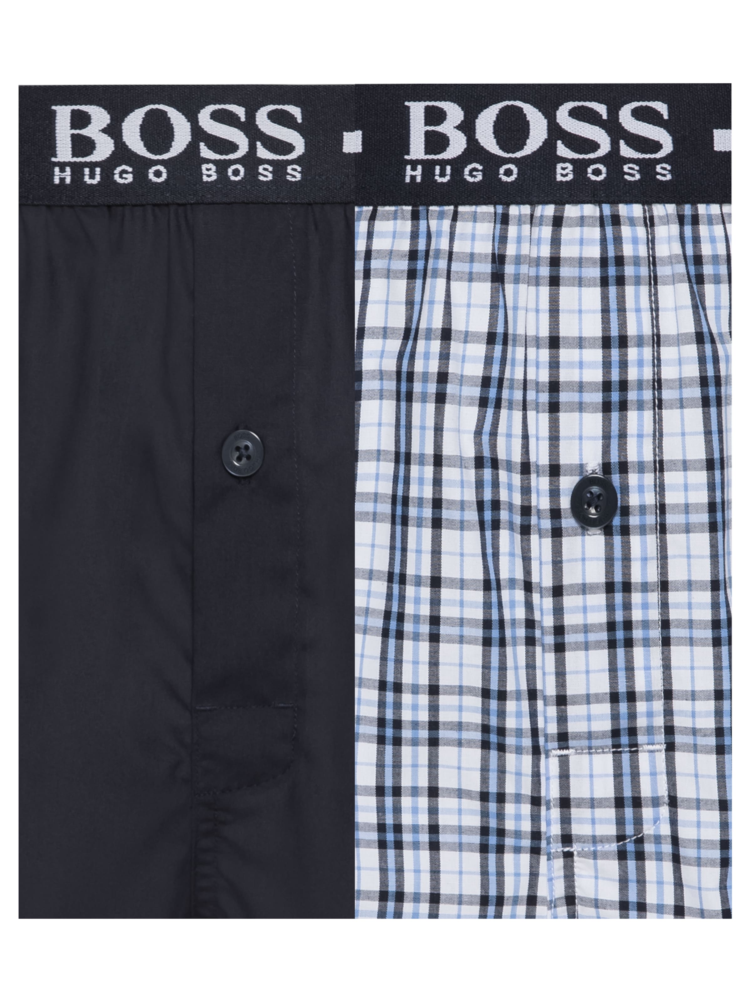 Boxeri de la BOSS pe albastru