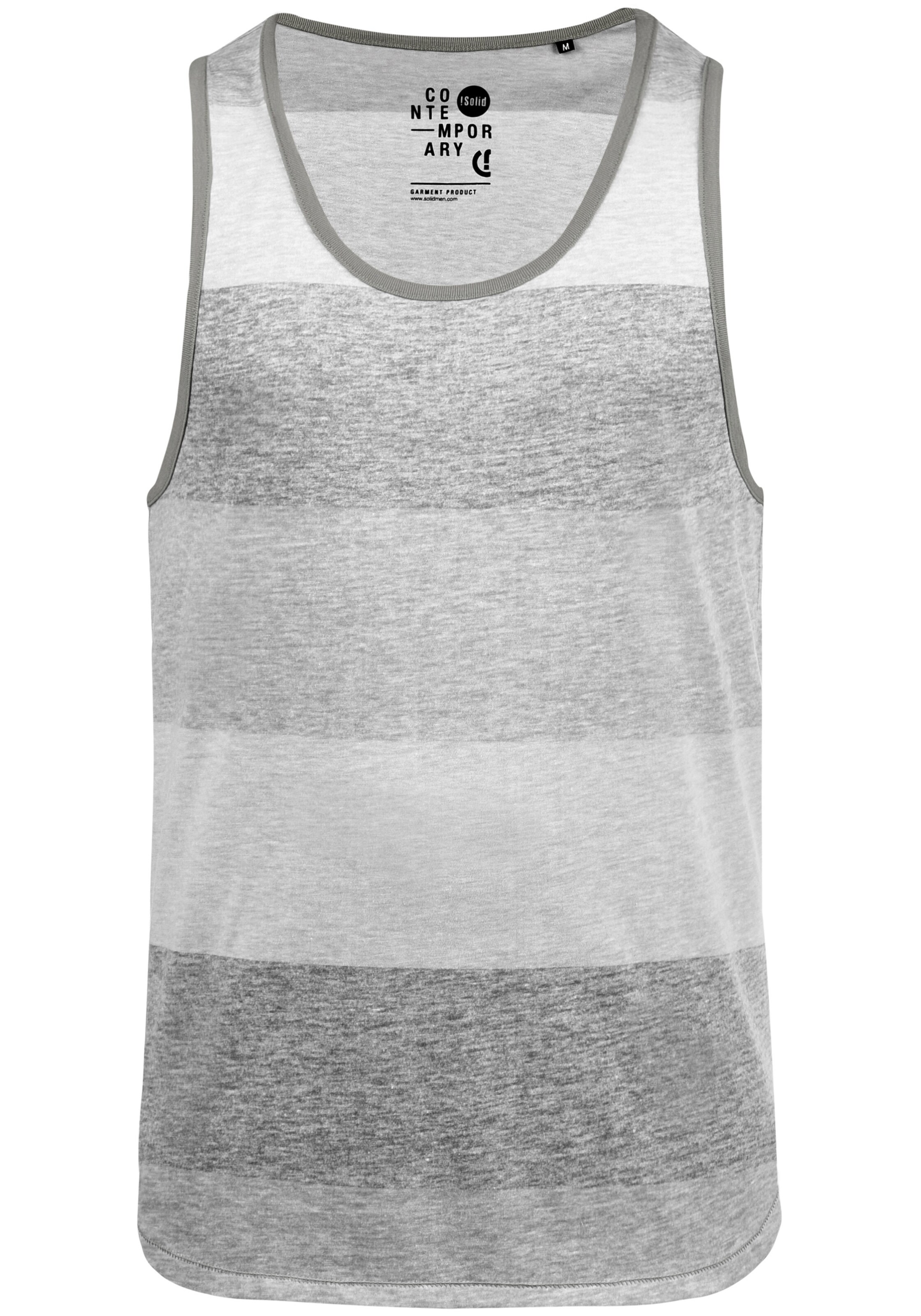 !Solid Shirt 'Charan' in Grey: front