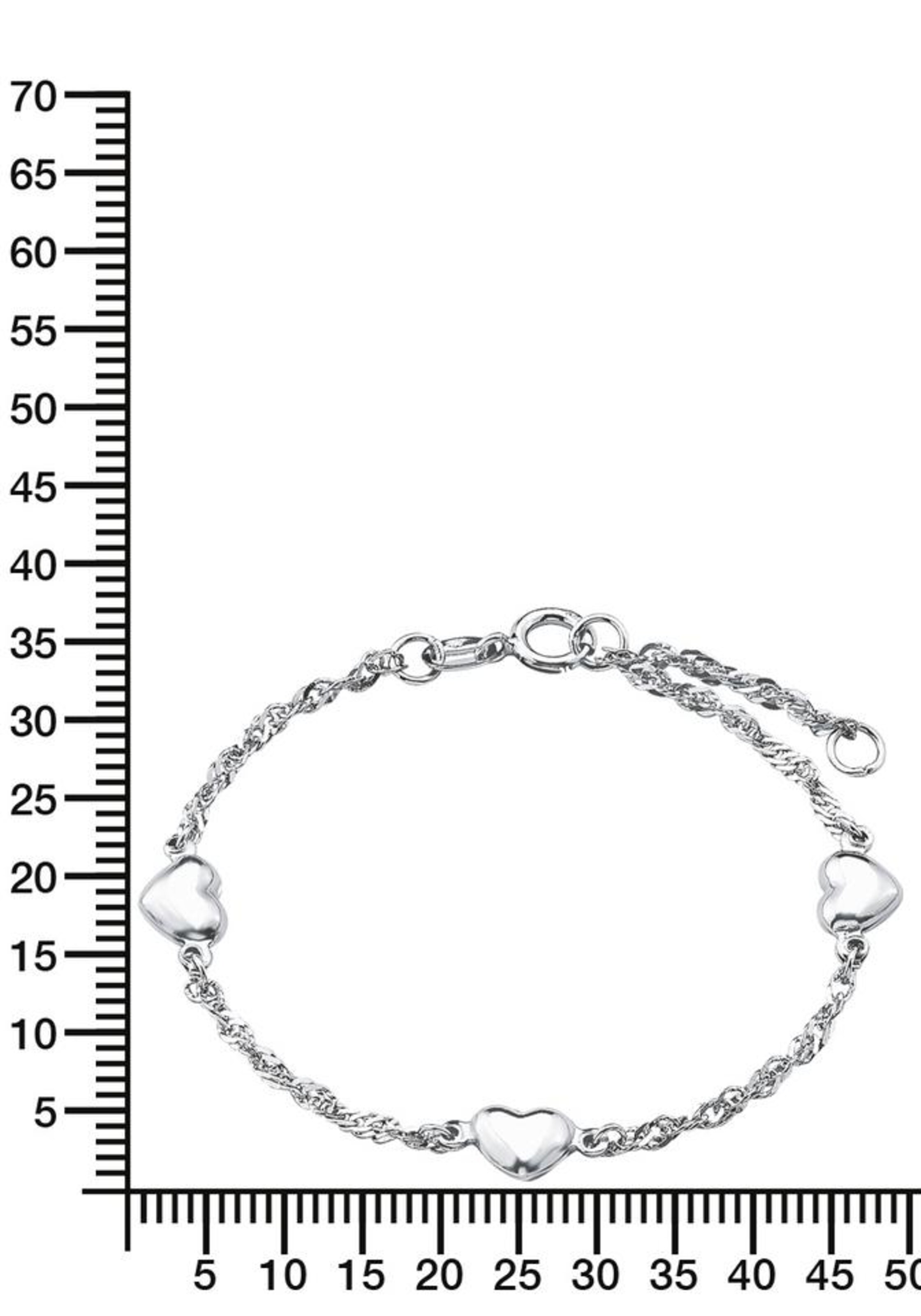 AMOR Bracelet 'Herz' in Silver