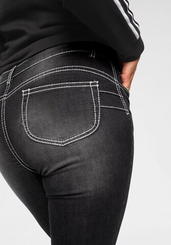 ARIZONA Skinny Jeans 'Shaping' in Schwarz