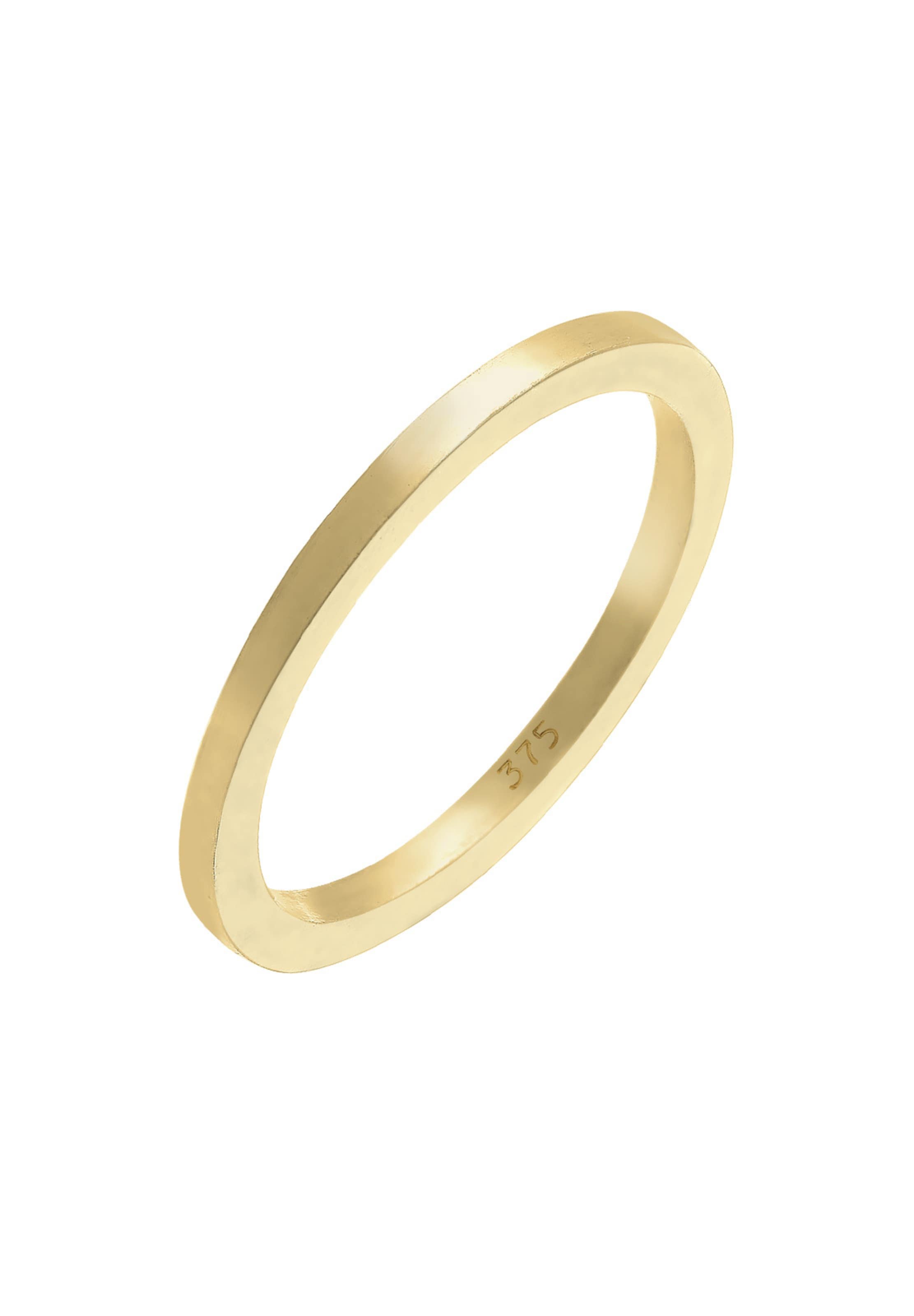 ELLI PREMIUM Ring in Goud: voorkant