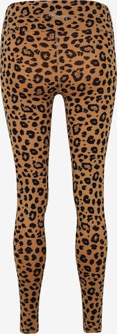 Hey Honey Skinny Sportbroek 'Leo' in Beige: terug