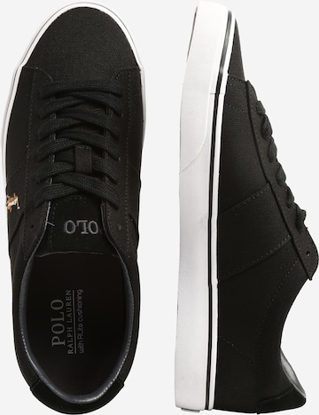 Polo Ralph Lauren Sneakers laag 'Sayer' in Zwart: zijkant