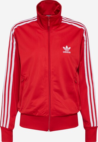 ADIDAS ORIGINALS Sweatjacke 'Firebird TT' in Rot: predná strana