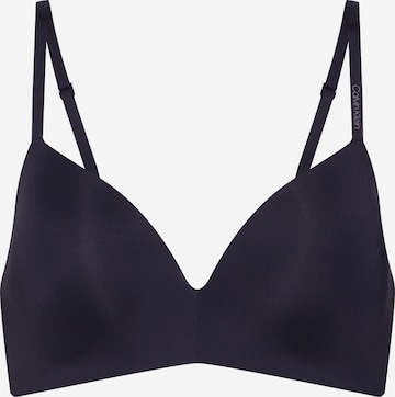 Invisible Soutien-gorge Calvin Klein Underwear en noir : devant