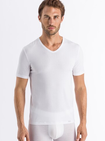 Hanro Onderhemd 'Natural Function' in Wit: voorkant