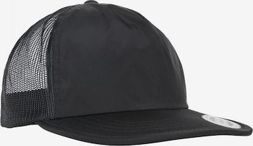 Flexfit Cap 'Unstructured Trucker' in Schwarz