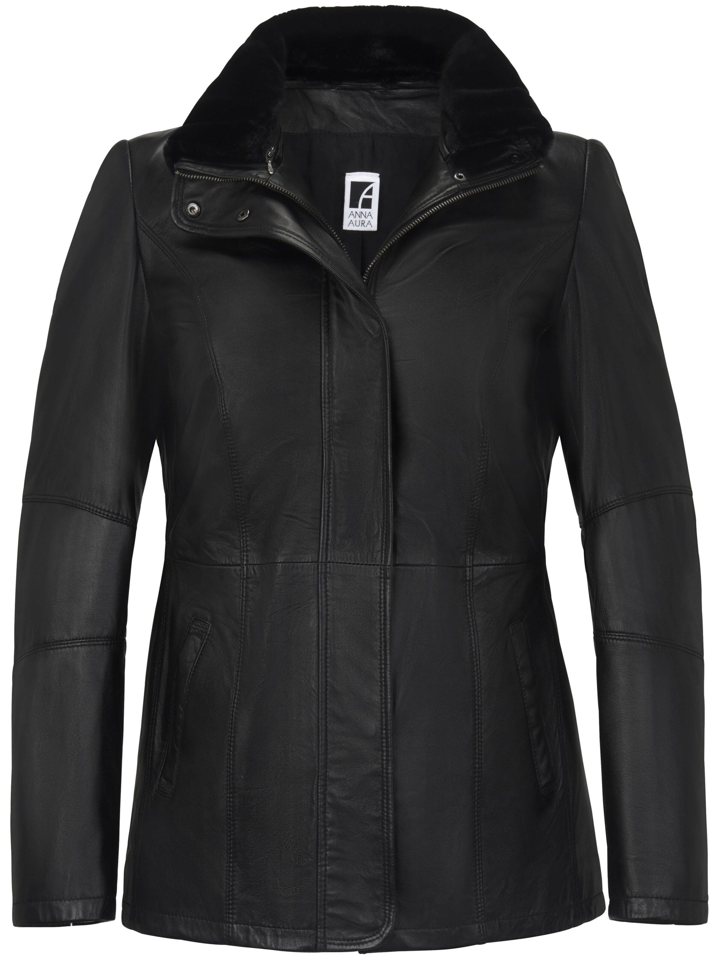 Anna Aura - Tussenjas in de kleur Zwart