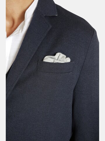 Jan Vanderstorm Comfort Fit Sakko mit Weste 'Holmstein' in Blau