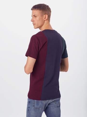 Urban Classics Shirt 'Tripple Tee' in Blauw: terug