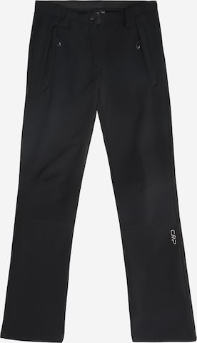 Regular Pantalon outdoor CMP en noir : devant