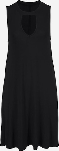 BEACH TIME Beach dress in Black: front