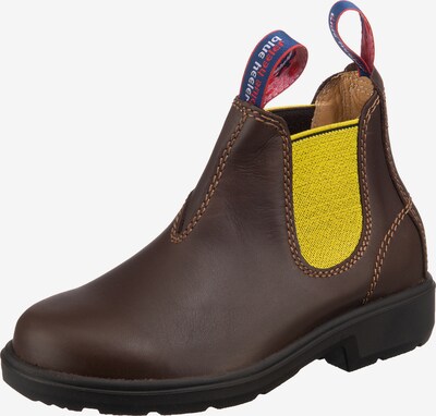 Blue Heeler Boots in Dark brown / Yellow, Item view