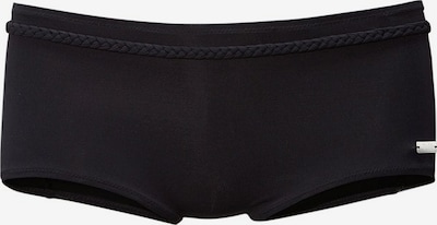 Slip costum de baie 'Happy' BUFFALO pe negru, Vizualizare produs