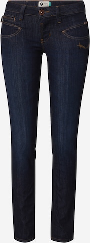 FREEMAN T. PORTER Slimfit Jeans 'Alexa' in Blauw: voorkant