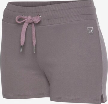 Coupe slim Pantalon de sport LASCANA ACTIVE en gris