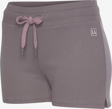 LASCANA ACTIVE - Slimfit Pantalón deportivo en gris
