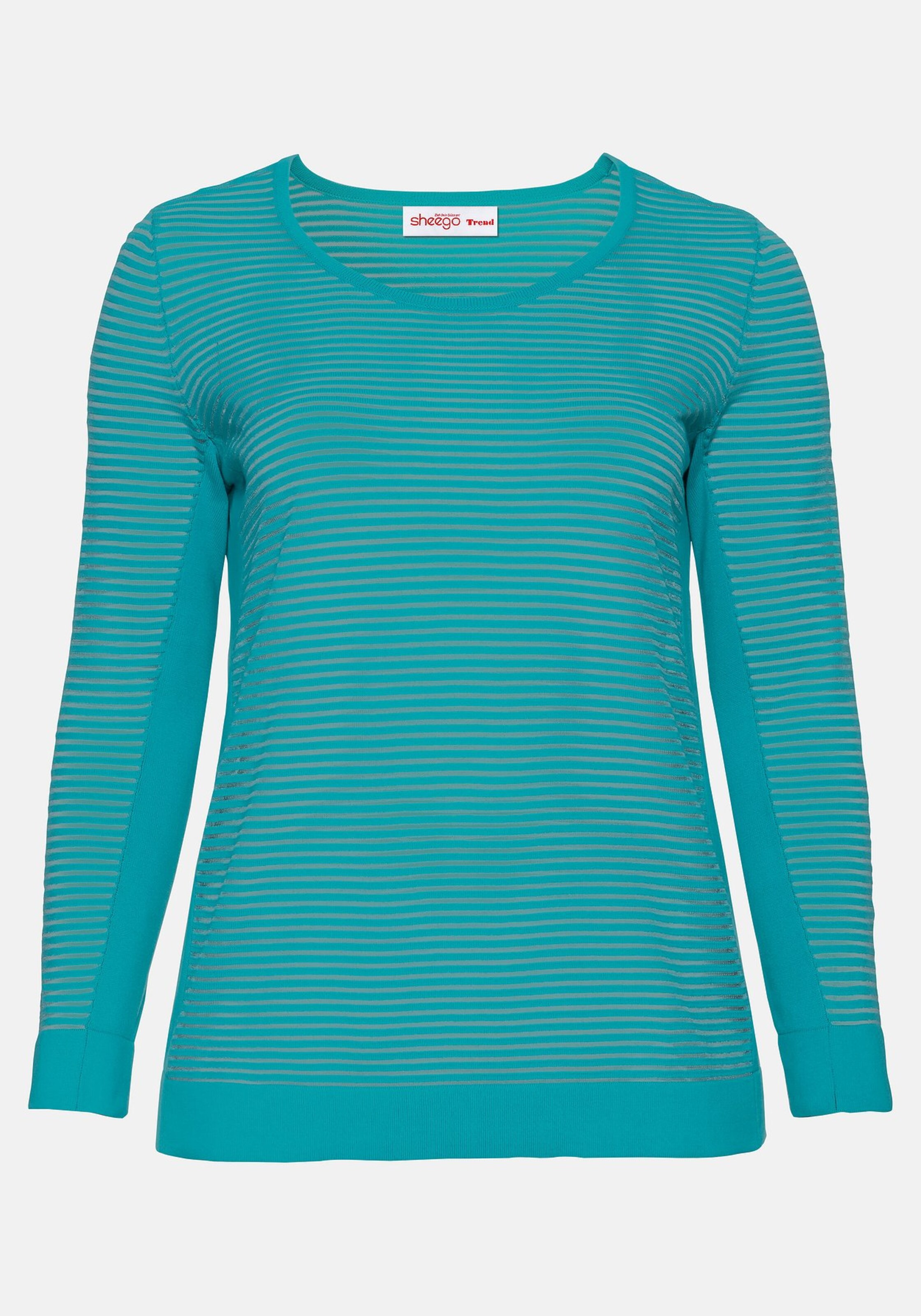 SHEEGO - Pullover in türkis