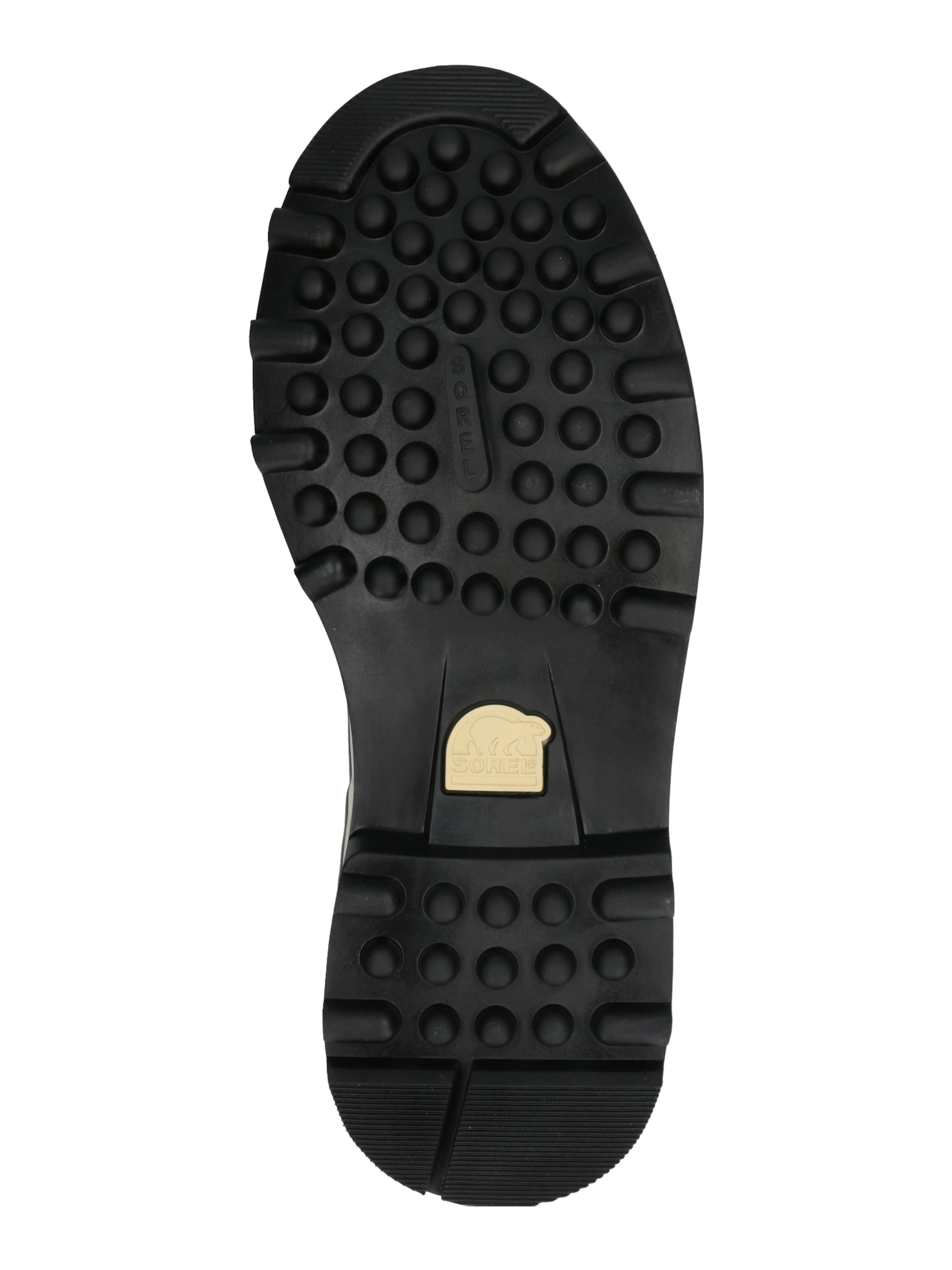 SOREL Μπότες 'Caribou' σε μαύρο: κάτω