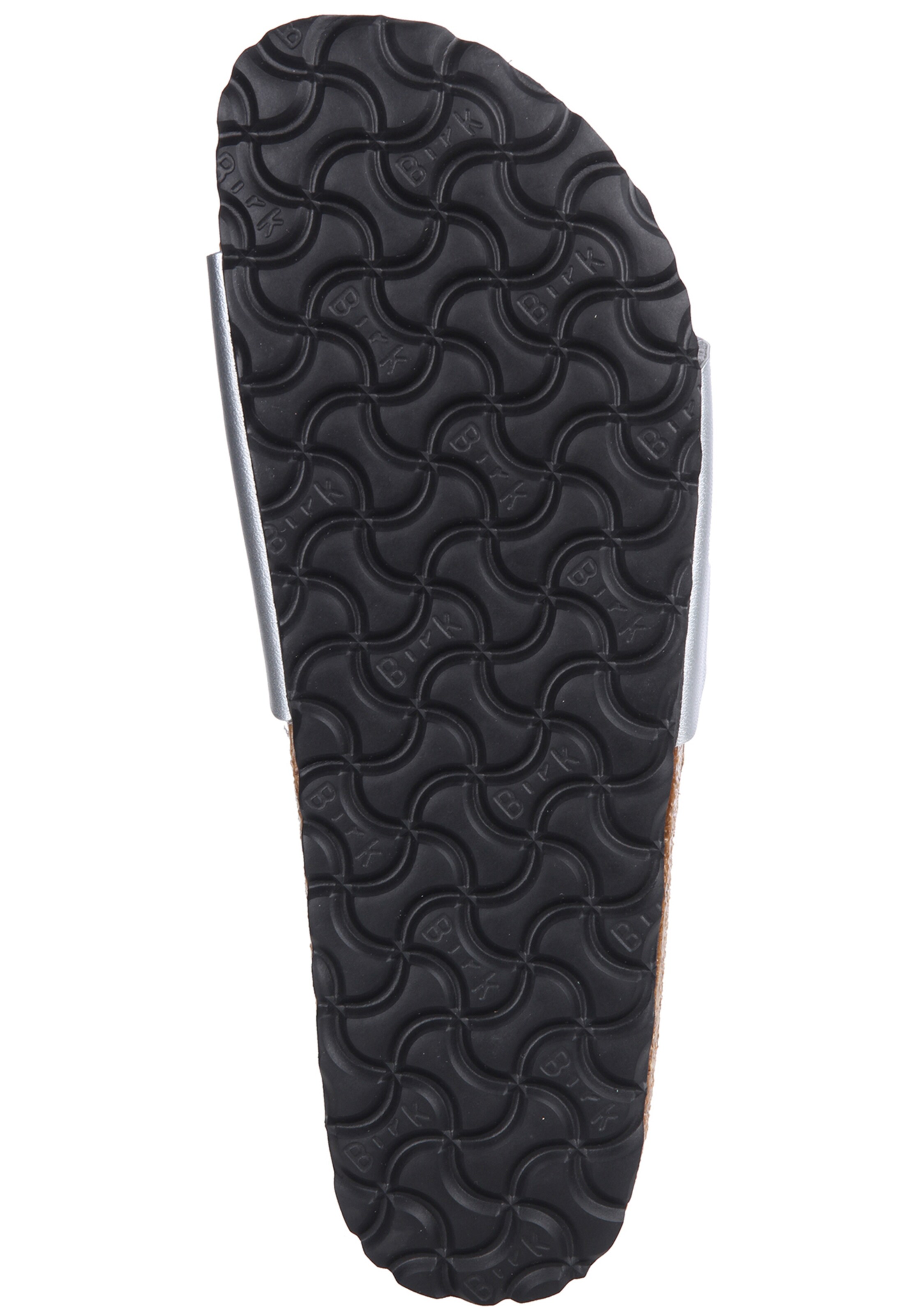 BIRKENSTOCK Žabky 'Madrid' – stříbrná