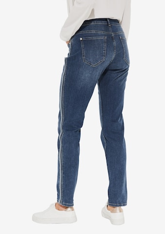 COMMA Slimfit Jeans in Blauw