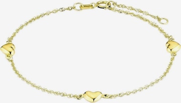 AMOR Bracelet 'Herzen, 2017354' in Gold: front