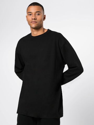 Urban Classics Shirt in Zwart: voorkant